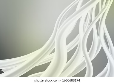 Light Gray vector modern elegant background. A completely new colored illustration in blur style. The best blurred design for your business.