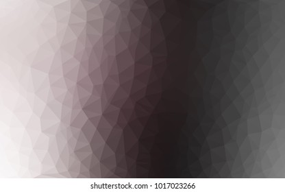 Light Gray vector modern geometrical abstract background. Texture, new background. Geometric background in Origami style with gradient. 