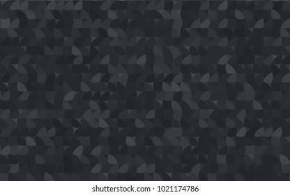 Light Gray vector modern geometrical circle abstract background. Dotted texture template. Geometric pattern in halftone style with gradient. 