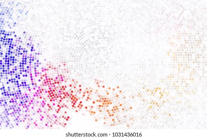 Light Gray vector modern geometrical background. Abstract template. Geometric pattern in square style with gradient.