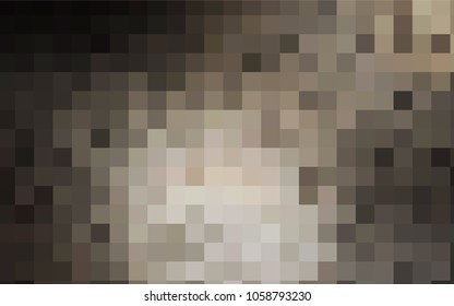 Light Gray vector modern geometrical background. Abstract template. Geometric pattern in square style with gradient.