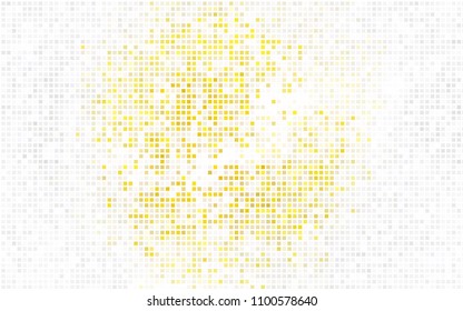 Light Gray vector modern geometrical background. Abstract template. Geometric pattern in square style with gradient.