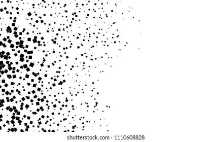Light Gray vector modern geometrical background. Abstract template. Geometric pattern in square style with gradient.