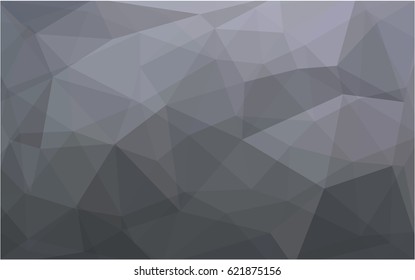 Light Gray vector modern geometrical abstract background. Texture, new background. Geometric background in Origami style with gradient. 