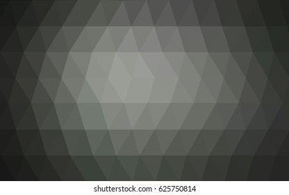 Light Gray vector modern geometrical abstract background. Texture, new background. Geometric background in Origami style with gradient. 