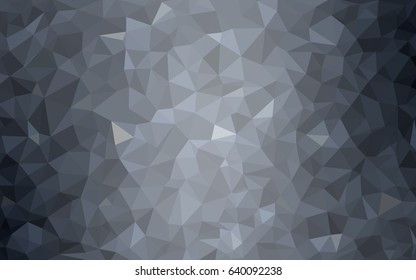 Light Gray vector modern geometrical abstract background. Texture, new background. Geometric background in Origami style with gradient. 