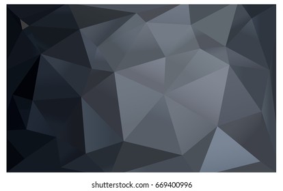 Light Gray vector modern geometrical abstract background. Texture, new background. Geometric background in Origami style with gradient. 