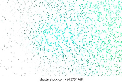 Light Gray vector modern geometrical circle abstract background. Dotted texture template. Geometric pattern in halftone style with gradient. 