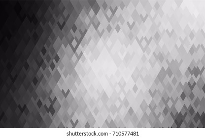 Light Gray vector modern geometrical background. Abstract template. Geometric pattern in square style with gradient.