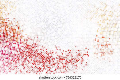 Light Gray vector modern geometrical background. Abstract template. Geometric pattern in square style with gradient.