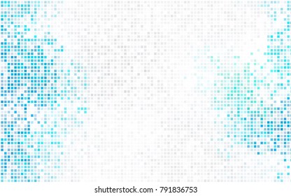 Light Gray vector modern geometrical background. Abstract template. Geometric pattern in square style with gradient.