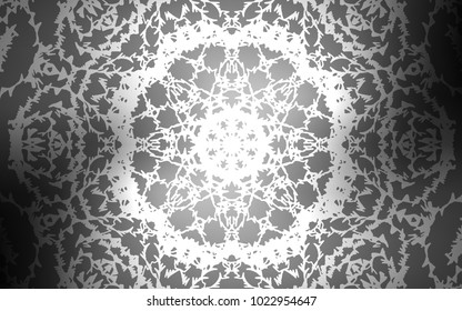 Light Gray vector natural elegant background. Brand-new colored illustration in blurry style with doodles drawn by child. The template can be used as a background for cell phones.