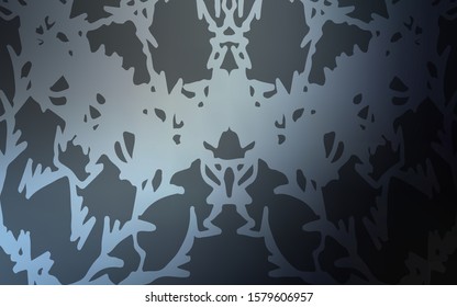 Light Gray vector natural elegant template. Colorful illustration in abstract style with doodles created by child. Brand-new design for your business.