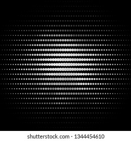 Light Gray vector pattern with circles. Abstract colorful disks on simple gradient background. Pattern for wallpapers, curtains.