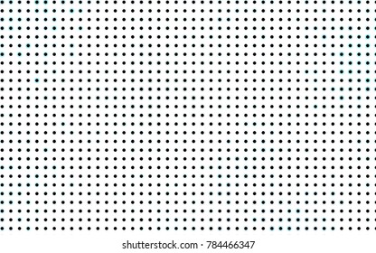 Light Gray vector pattern with colored spheres. Geometric sample of repeating circles on white background in halftone style.