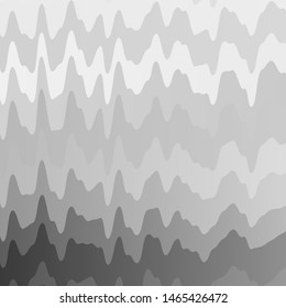 Light Gray vector pattern with curves. Illustration in halftone style with gradient curves. Pattern for busines booklets, leaflets