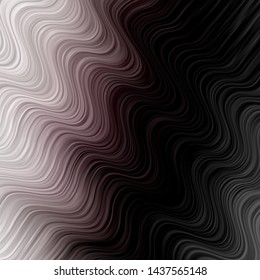 Light Gray vector pattern with lines. Abstract gradient illustration with wry lines. Best design for your posters, banners.