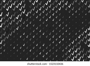Light Gray vector pattern with lines. An elegant bright illustration with gradient. Elegant pattern for a brand book.