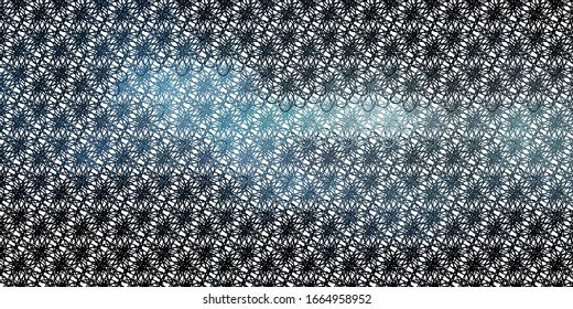 Light Gray vector pattern with lines. Gradient illustration in simple style with bows. Pattern for booklets, leaflets.
