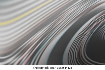 Light Gray vector pattern with lines. Glitter abstract illustration with wry lines. New composition for your brand book.