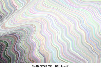 Light Gray vector pattern with liquid shapes. A vague circumflex abstract illustration with gradient. The best blurred design for your business.