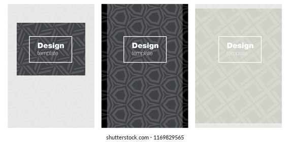 Light Gray vector pattern for magazines. Booklet with textbox on colorful abstract background. Pattern for business books, journals.