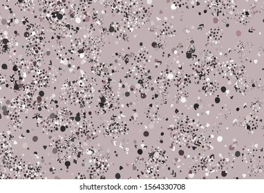 Light Gray vector pattern with random forms. Colorful chaotic forms with gradient in modern style. Best smart design for your business.