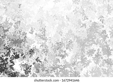 Light Gray vector pattern with random forms. Modern abstract illustration with colorful random forms. Simple design for your web site.
