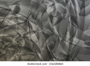 Light Gray vector pattern with random forms. Colorful chaotic forms with gradient in modern style. Background for a cell phone.