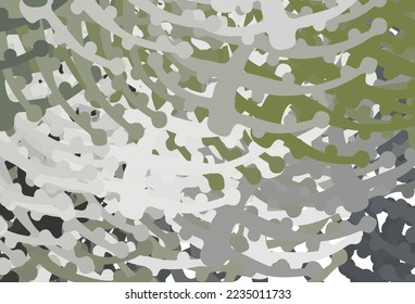 Light Gray vector pattern with random forms. Decorative design in abstract style with random forms. Background for a cell phone.