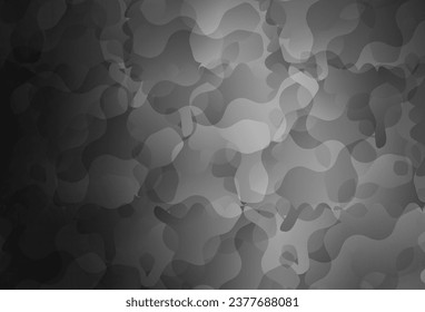 Light Gray vector pattern with random forms. Modern abstract illustration with colorful random forms. Modern design for your business card.