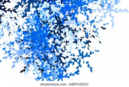 Light Gray vector pattern with random forms. Decorative design in abstract style with random forms. Best smart design for your business.
