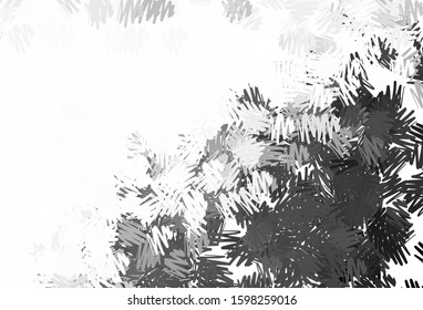 Light Gray vector pattern with sharp lines. Glitter abstract illustration with colorful sticks. Smart design for your business advert.