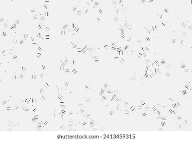 Light Gray vector pattern with sharp lines, dots. Lines on blurred abstract background with gradient. Best design for your ad, poster, banner.
