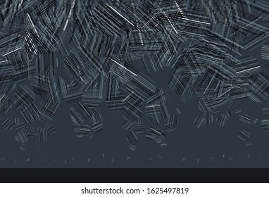 Light Gray vector pattern with spheres. Modern abstract illustration with colorful water drops. Pattern for ads, leaflets.
