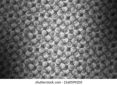 Light Gray vector pattern with spheres. Blurred decorative design in abstract style with bubbles. Pattern for textures of wallpapers.