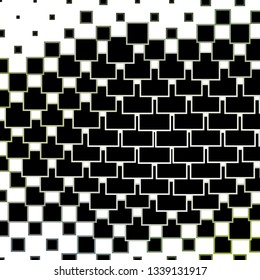 Light Gray vector pattern in square style. Abstract gradient illustration with rectangles. Design for your business promotion.