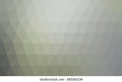 Light Gray vector Pattern.  triangular template. Geometric sample. Repeating routine with triangle shapes. New texture for your design. Pattern can be used for background.