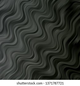 Light Gray vector pattern with wry lines. Bright sample with colorful bent lines, shapes. Design for your business promotion.