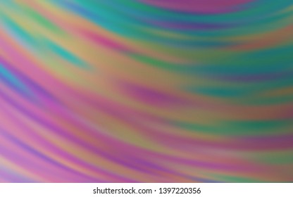 Light Gray vector pattern with wry lines. A sample with colorful lines, shapes. A completely new design for your business.