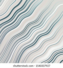 Light Gray vector pattern with wry lines. Illustration in abstract style with gradient curved.  Pattern for websites, landing pages.