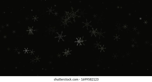 Light Gray vector pattern with wry lines. Abstract illustration with bandy gradient lines. Pattern for business booklets, leaflets