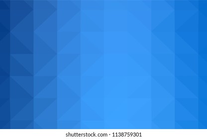 Light Gray vector polygon abstract backdrop. Colorful abstract illustration with triangles. Polygonal design for your web site.