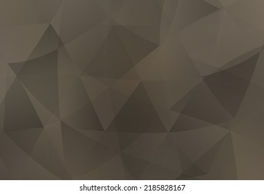 Light Gray vector polygon abstract background. Shining colorful illustration with triangles. Pattern for a brand book's backdrop.