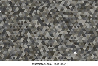 Light Gray vector polygonal background. Shining colored illustration in a brand-new style. A new texture for your design.