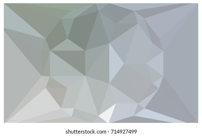 Light Gray vector polygonal illustration, which consist of triangles with a gemstone in center. Triangular design of a huge diamond for your business. Creative geometric background of gems.