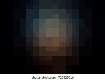Light Gray vector polygonal illustration, which consist of rectangles. Rectangular pattern for your business design. Geometric background in Origami style with gradient. 