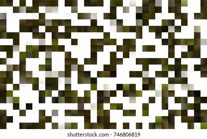 Light Gray vector polygonal illustration consisting of rectangles. Rectangular design for your business. Creative geometric background in origami style with gradient.