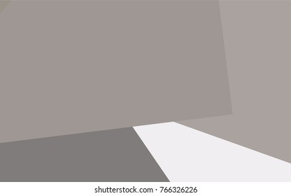 Light Gray vector polygonal illustration consisting of rectangles. Rectangular design for your business. Creative geometric background in origami style with gradient.