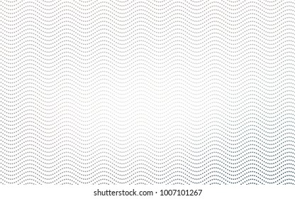 Light Gray vector red banner with set of circles, dots. Donuts Background. Creative Design Template. Technological halftone illustration.